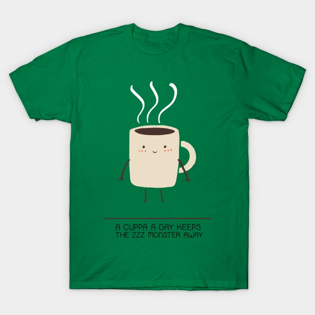 Coffee Addict T-Shirt by hkxdesign